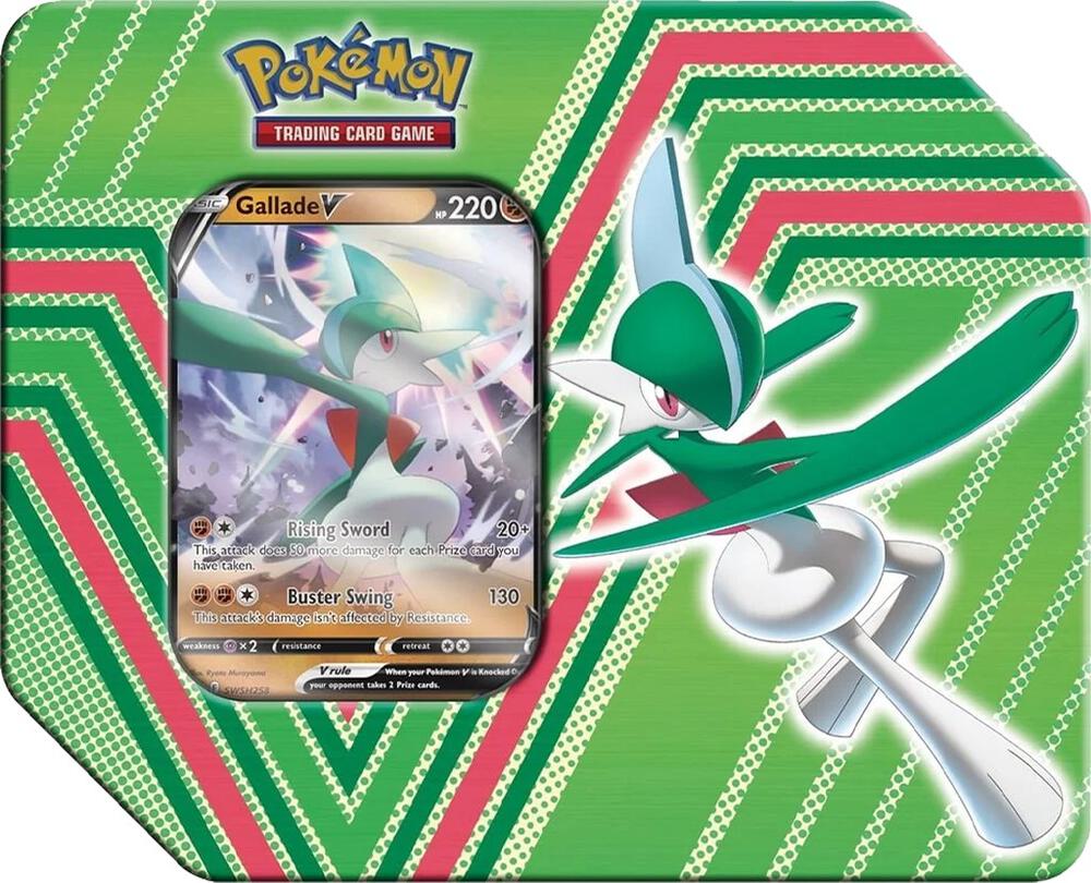 Hidden Potential Tin [Gallade V] card from Miscellaneous Cards & Products