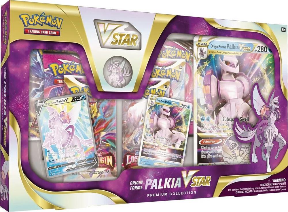 Origin Forme Palkia VSTAR Premium Collection card from SWSH11: Lost Origin