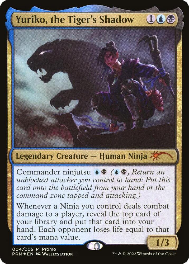 Yuriko, the Tiger's Shadow 4 card from Unique and Miscellaneous Promos