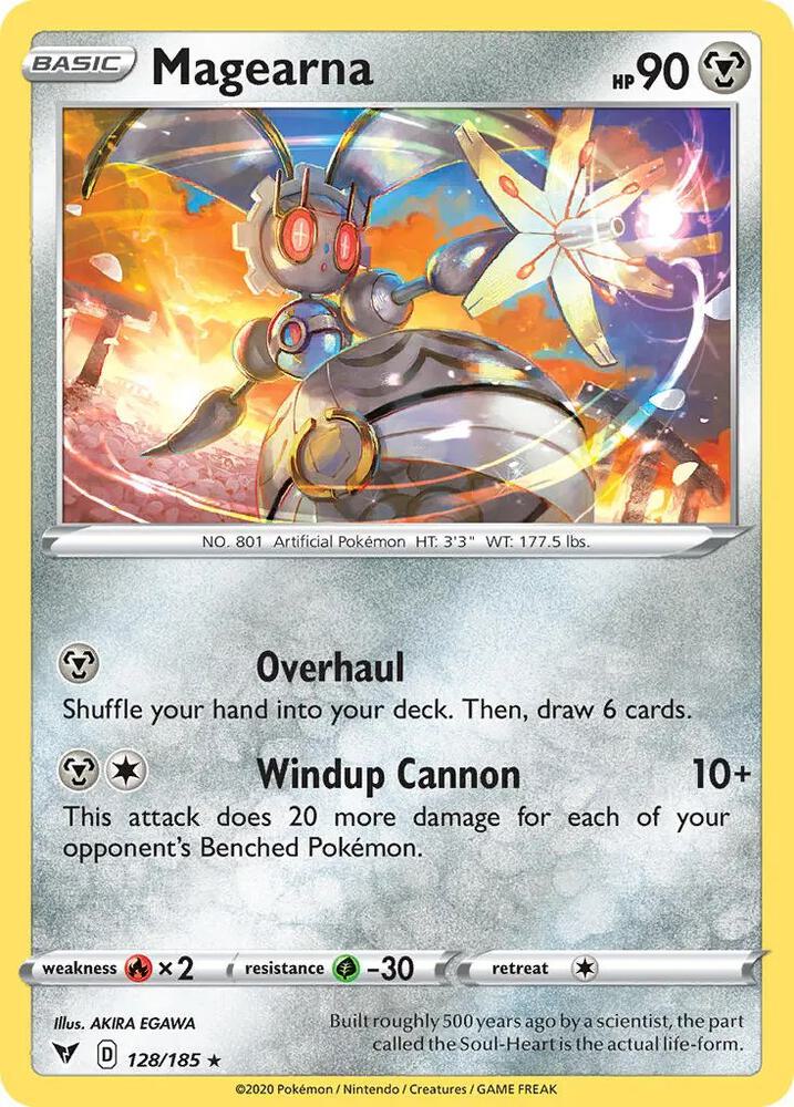Magearna 128/185 card from Deck Exclusives
