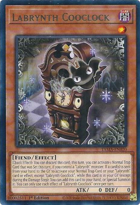 Labrynth Cooclock TAMA-EN020 card from Tactical Masters