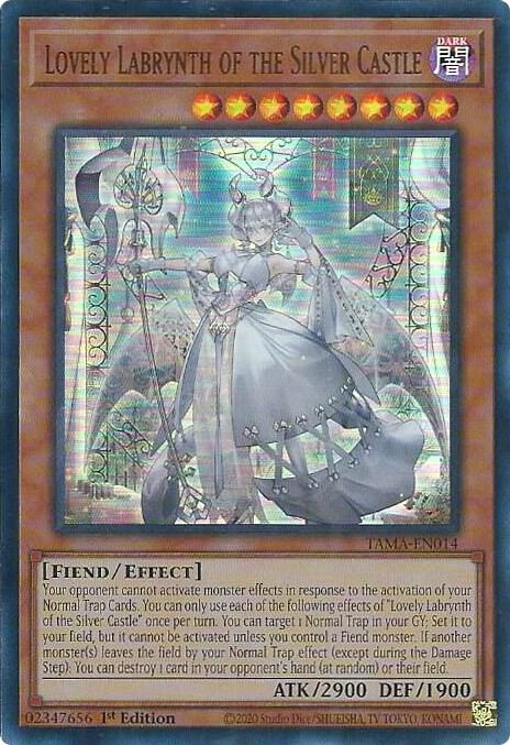 Lovely Labrynth of the Silver Castle TAMA-EN014 card from Tactical Masters