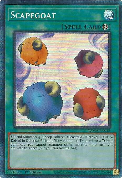 Scapegoat (CR) TAMA-EN043 card from Tactical Masters