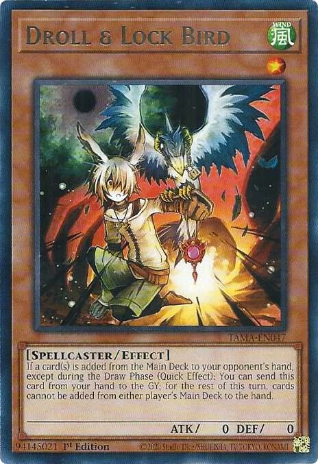 Droll & Lock Bird TAMA-EN047 card from Tactical Masters