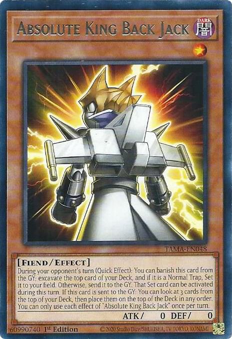 Absolute King Back Jack TAMA-EN048 card from Tactical Masters