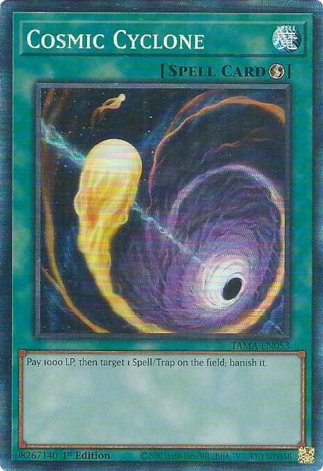 Cosmic Cyclone (CR) TAMA-EN053 card from Tactical Masters