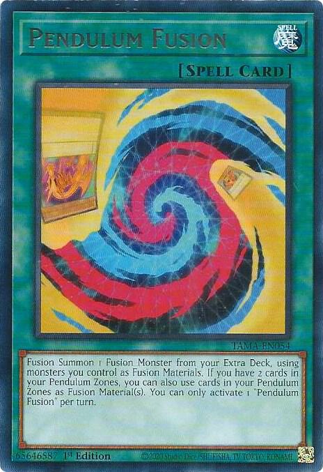 Pendulum Fusion TAMA-EN054 card from Tactical Masters
