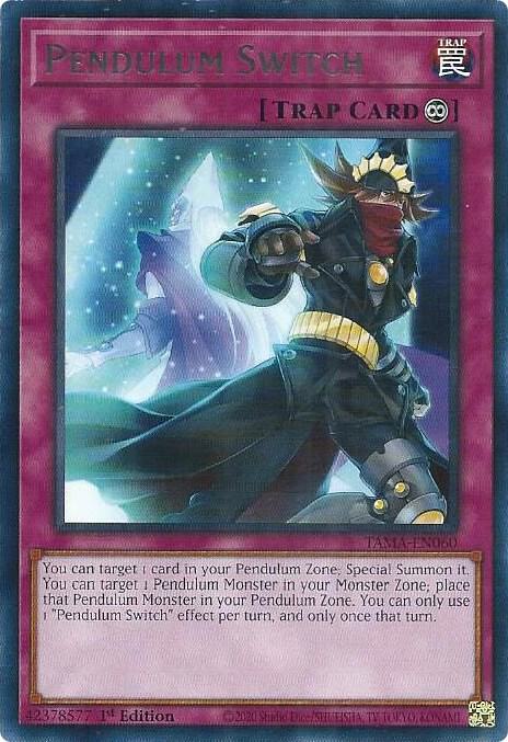 Pendulum Switch TAMA-EN060 card from Tactical Masters
