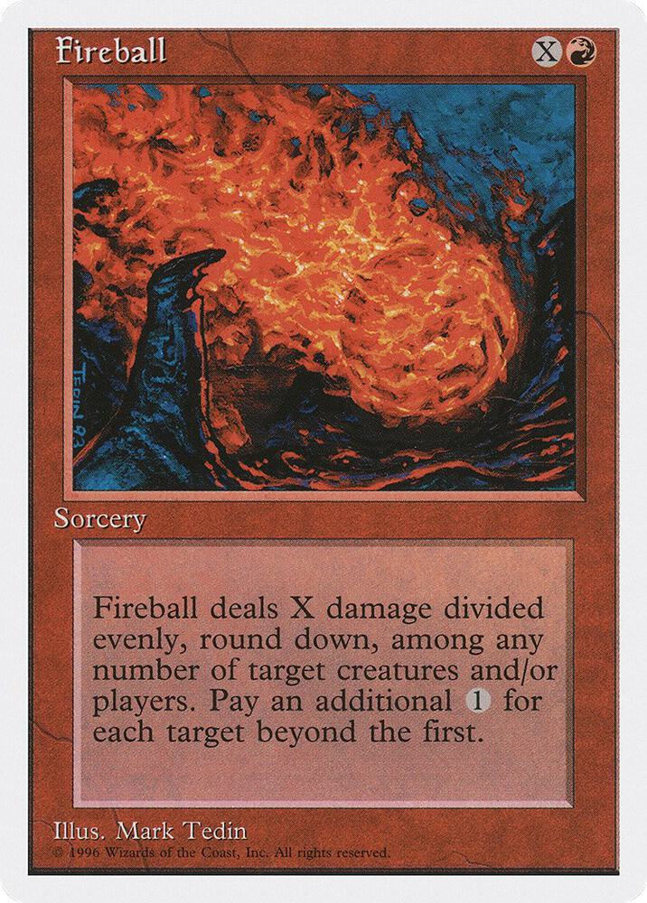 Fireball card from Introductory Two-Player Set