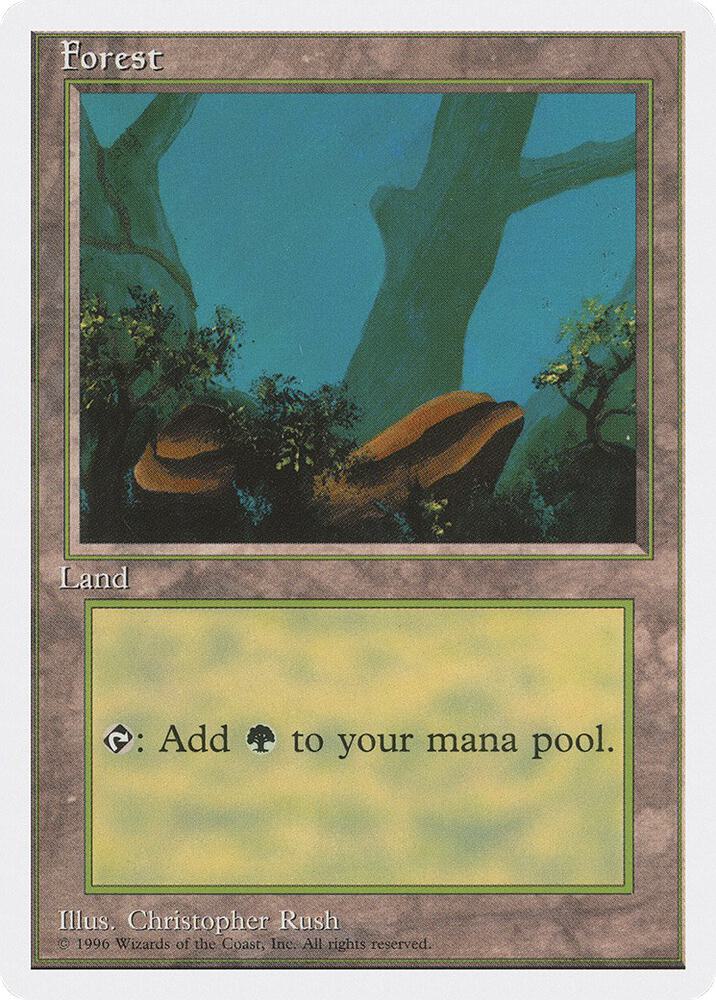 Forest (A) 65 card from Introductory Two-Player Set