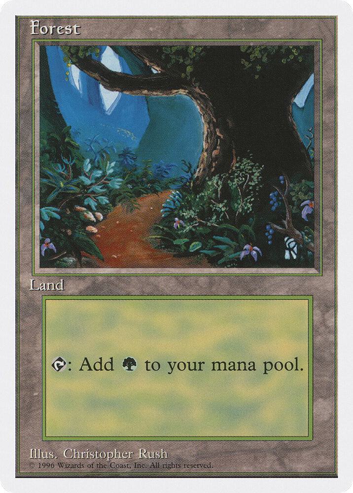 Forest (B) 66 card from Introductory Two-Player Set