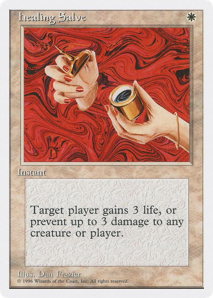 Healing Salve card from Introductory Two-Player Set