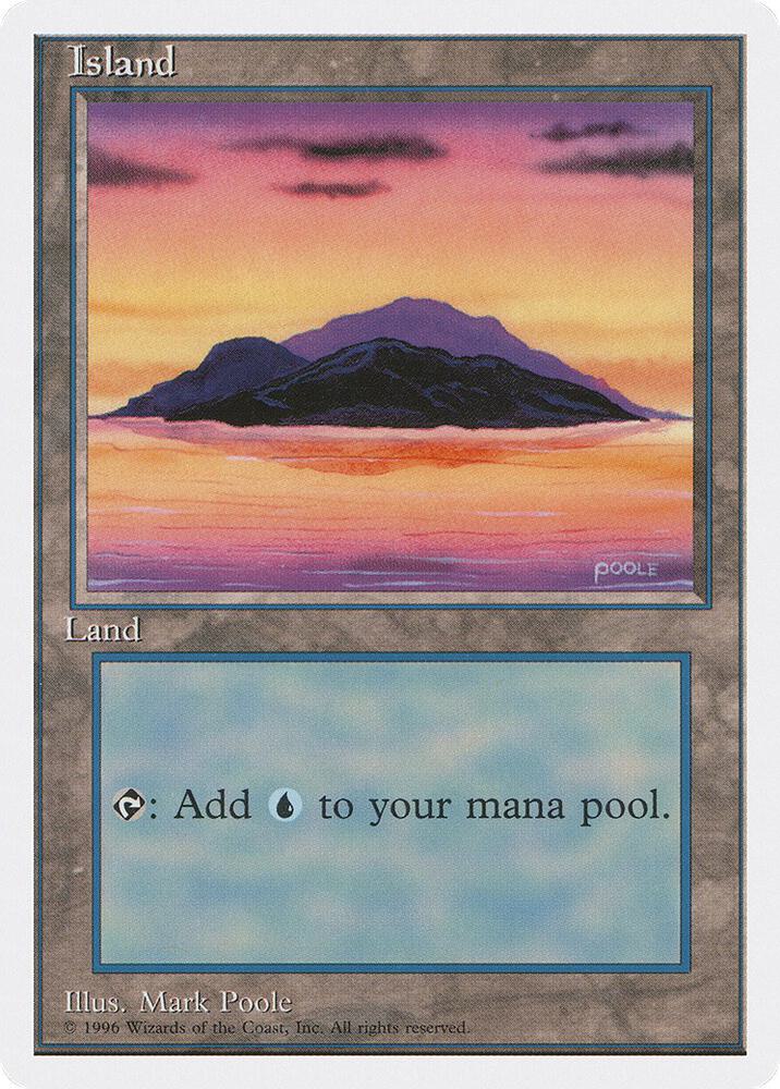 Island (A) 56 card from Introductory Two-Player Set