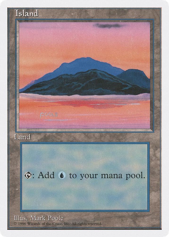 Island (C) 58 card from Introductory Two-Player Set
