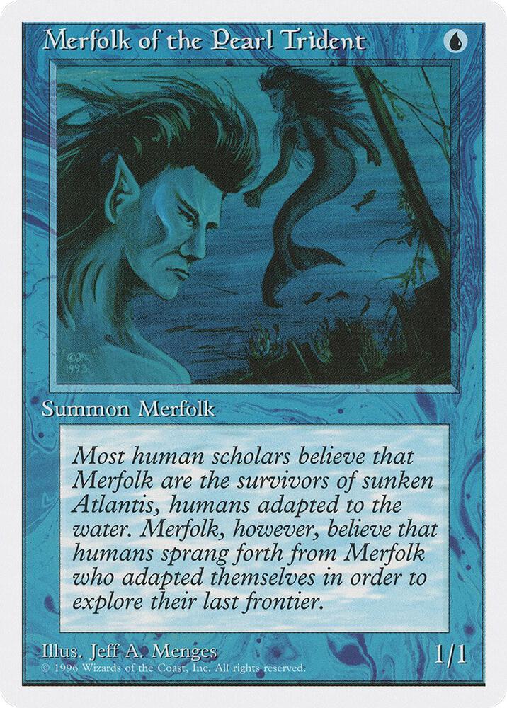 Merfolk of the Pearl Trident card from Introductory Two-Player Set