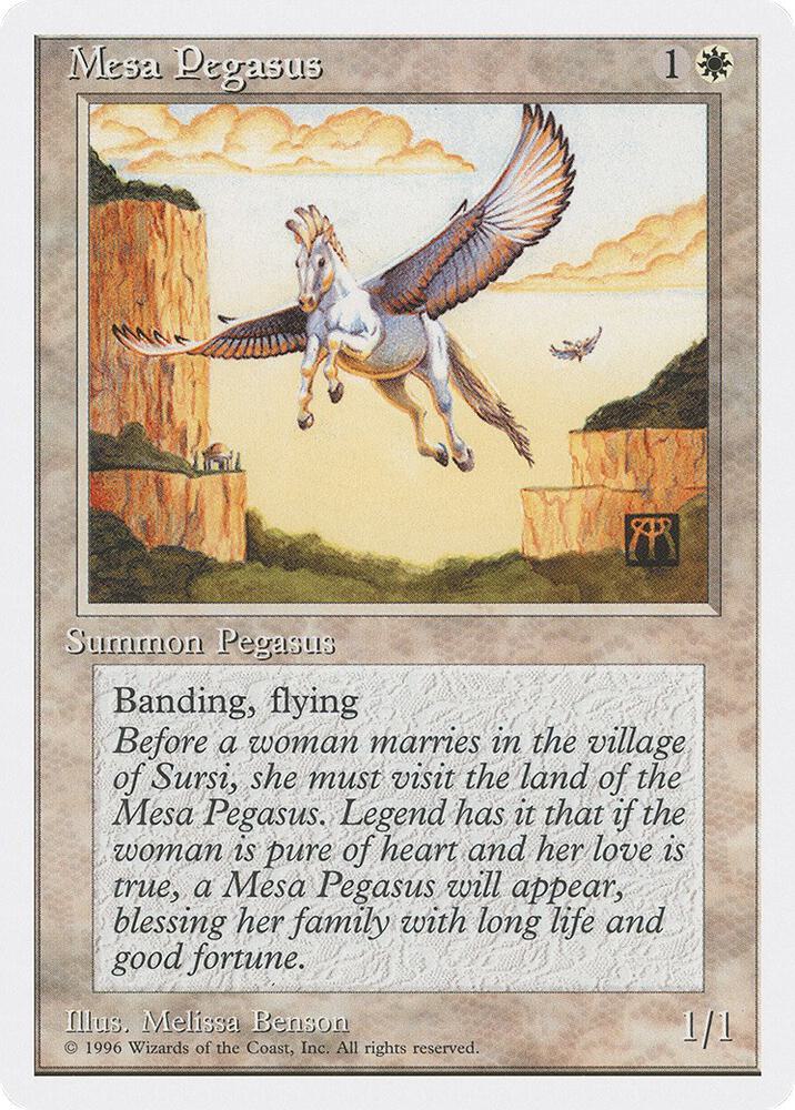 Mesa Pegasus card from Introductory Two-Player Set