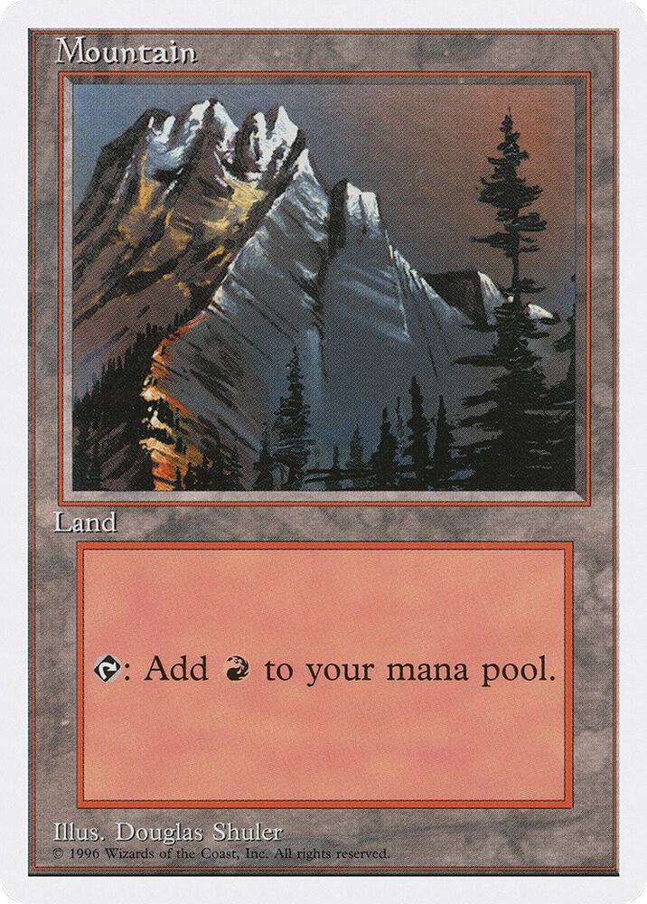 Mountain (A) 62 card from Introductory Two-Player Set