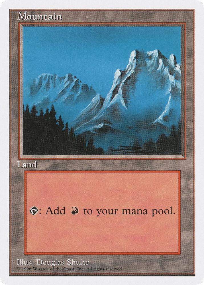 Mountain (B) 63 card from Introductory Two-Player Set
