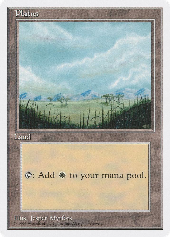 Plains (B) 54 card from Introductory Two-Player Set