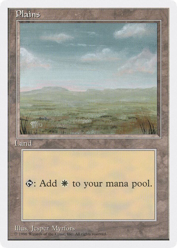 Plains (C) 55 card from Introductory Two-Player Set