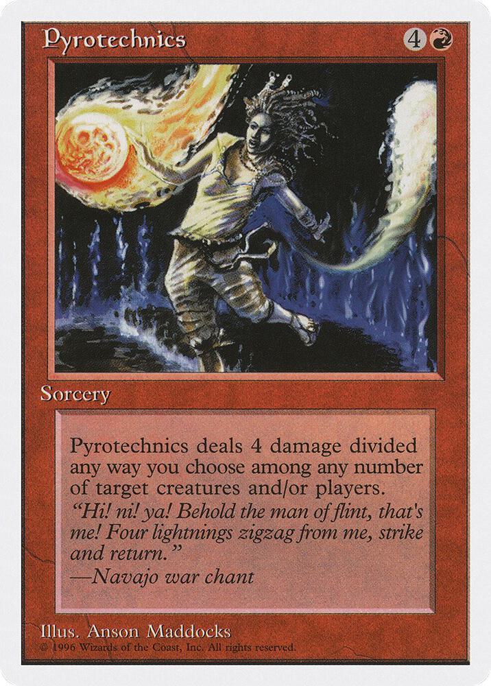 Pyrotechnics card from Introductory Two-Player Set