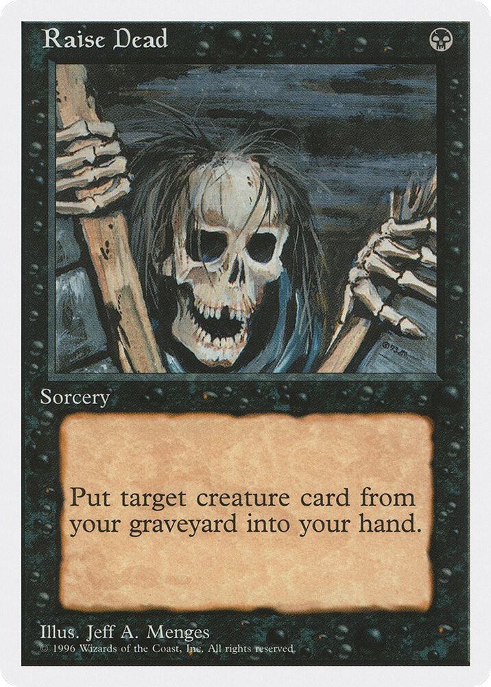 Raise Dead card from Introductory Two-Player Set
