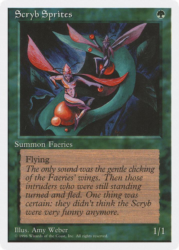 Scryb Sprites card from Introductory Two-Player Set