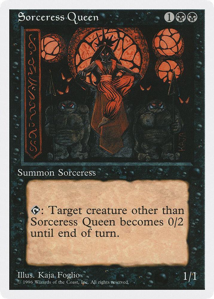 Sorceress Queen card from Introductory Two-Player Set