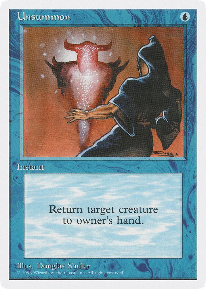 Unsummon card from Introductory Two-Player Set
