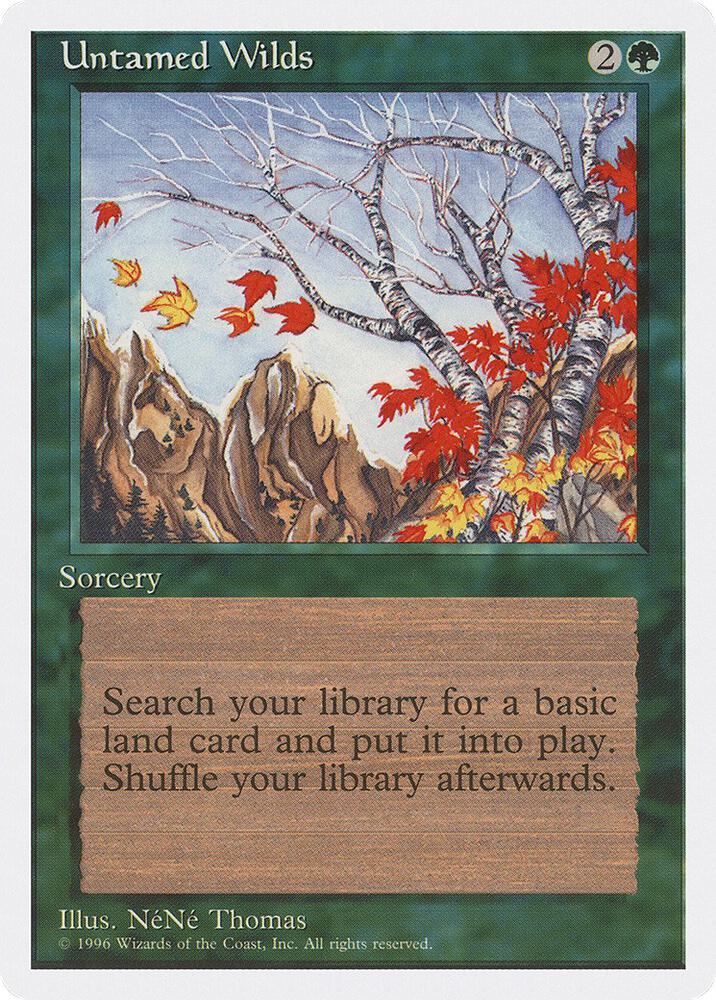 Untamed Wilds card from Introductory Two-Player Set