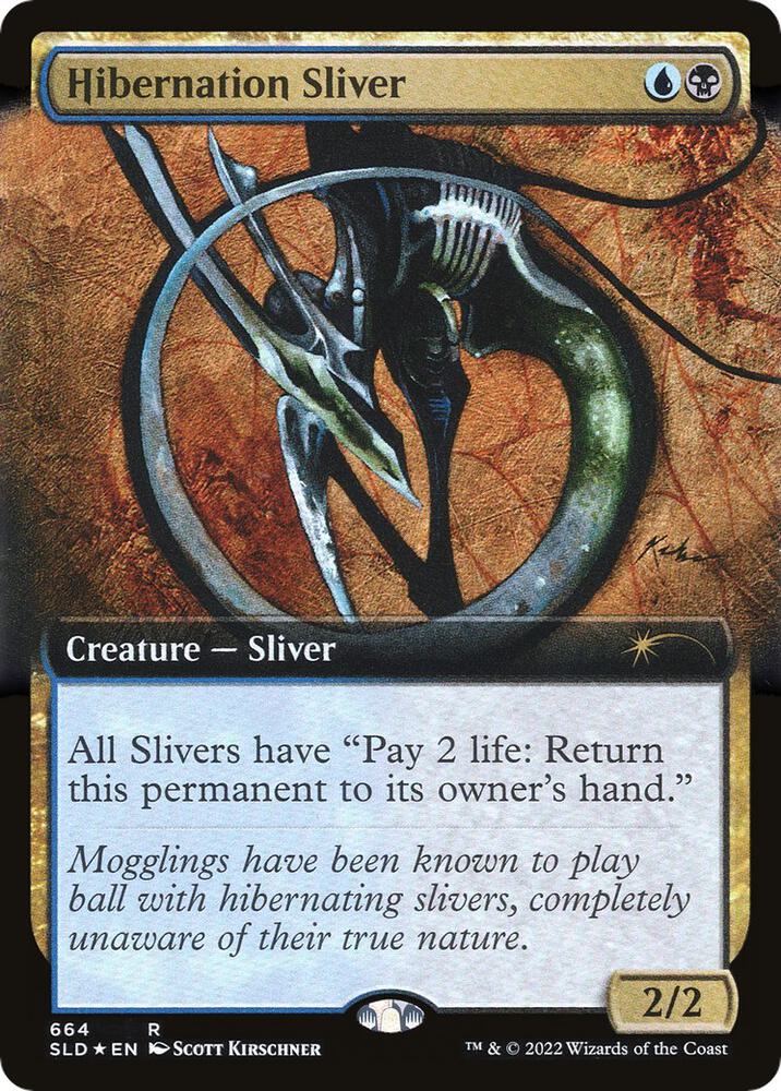 Hibernation Sliver (Extended Art) 664 card from Secret Lair Drop Series