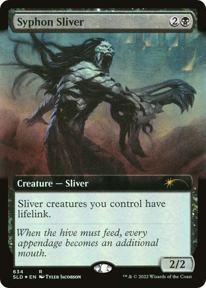 Syphon Sliver (Extended Art) 634 card from Secret Lair Drop Series