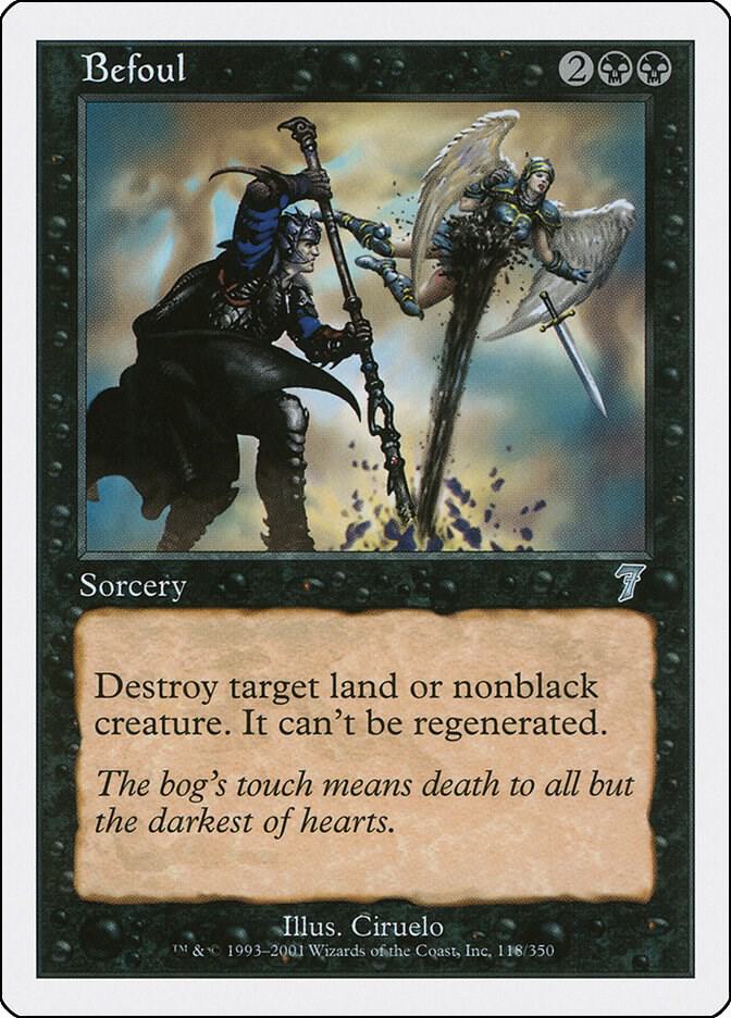 Befoul 118 card from 7th Edition