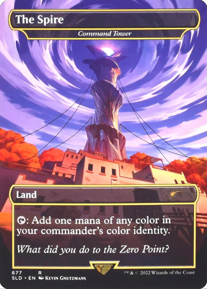 The Spire - Command Tower 677 card from Secret Lair Drop Series