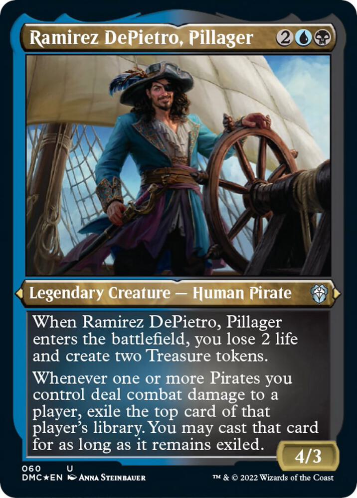 Ramirez DePietro, Pillager (Foil Etched) 60 card from Commander: Dominaria United