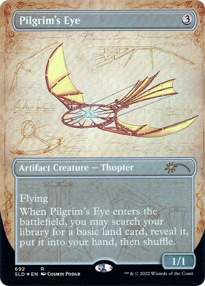 Pilgrim's Eye (Borderless) 692 card from Secret Lair Drop Series