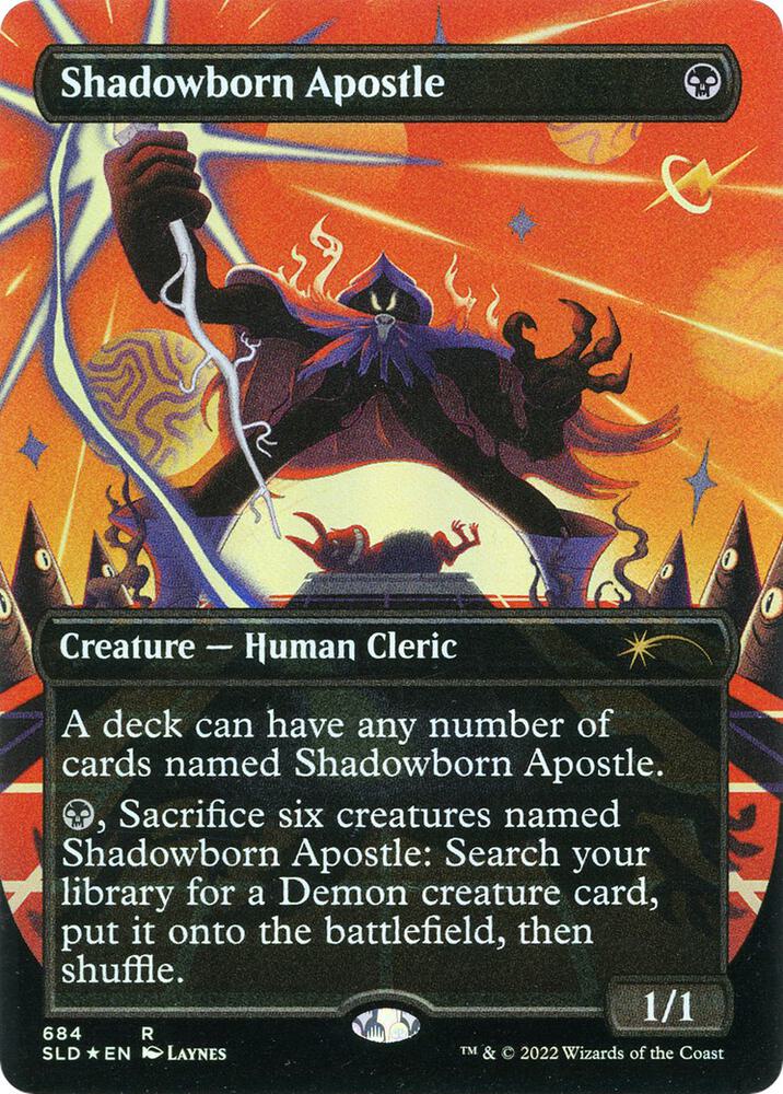 Shadowborn Apostle 684 card from Secret Lair Drop Series