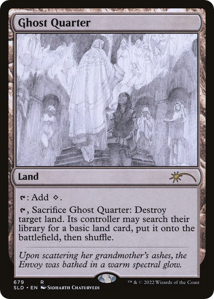 Ghost Quarter 679 card from Secret Lair Drop Series