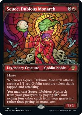 Squee, Dubious Monarch (Showcase) 291 card from Dominaria United