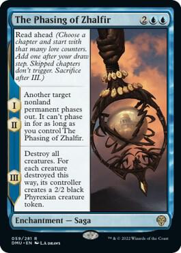 The Phasing of Zhalfir 59 card from Dominaria United