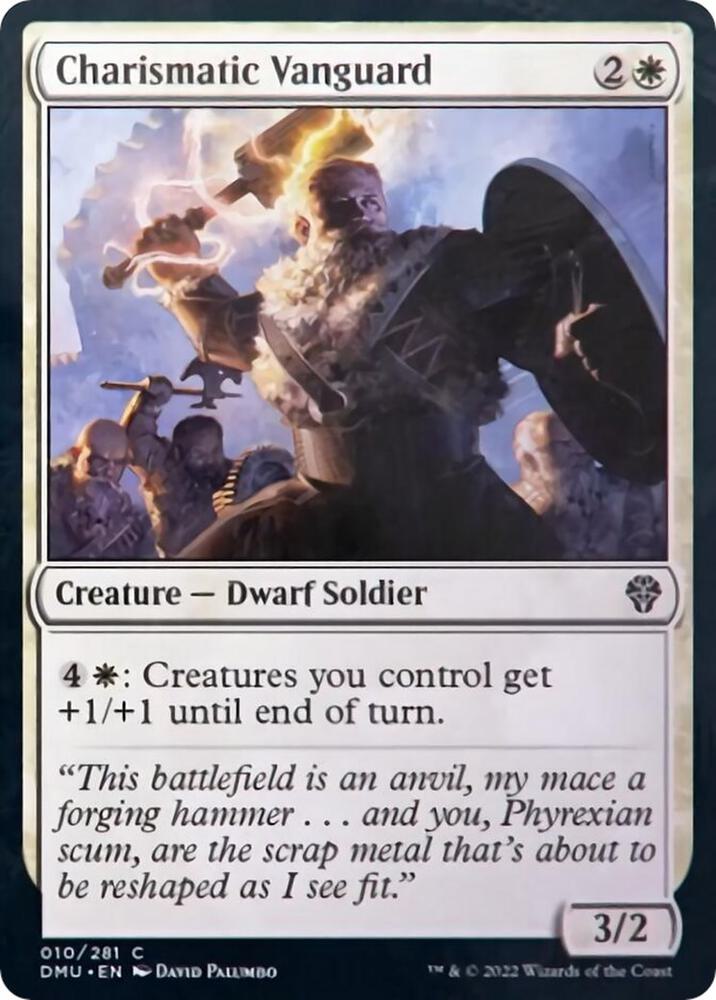 Charismatic Vanguard 10 card from Dominaria United