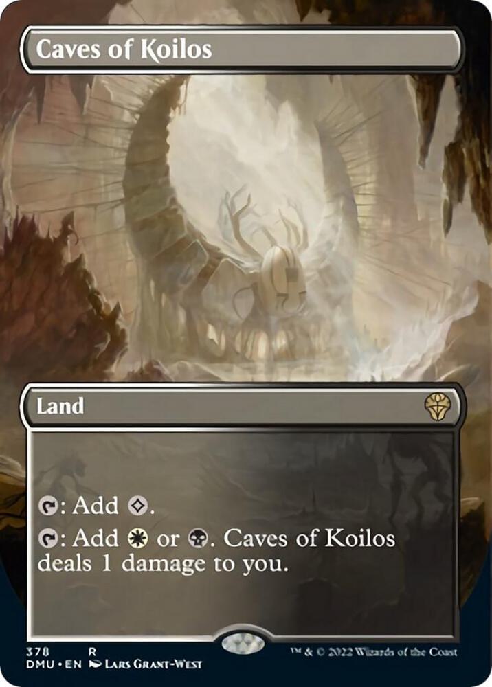 Caves of Koilos (Borderless) 378 card from Dominaria United