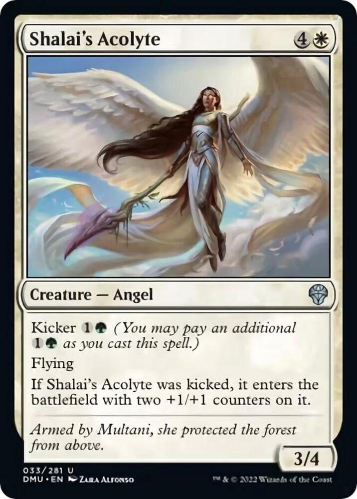 Shalai's Acolyte 33 card from Dominaria United