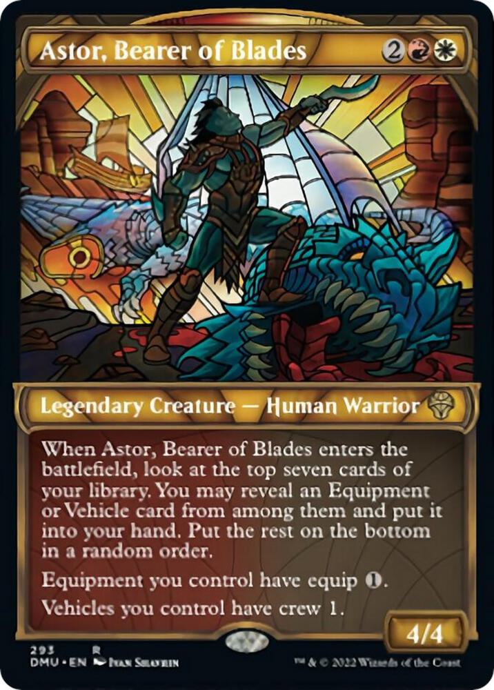 Astor, Bearer of Blades (Showcase) 293 card from Dominaria United