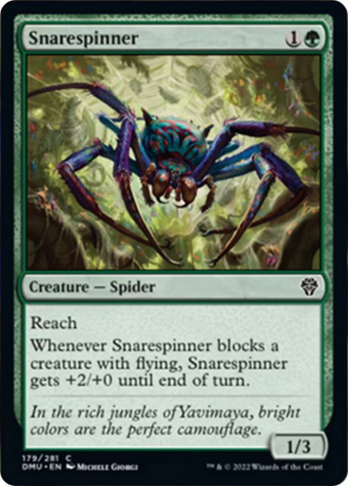 Snarespinner 179 card from Dominaria United