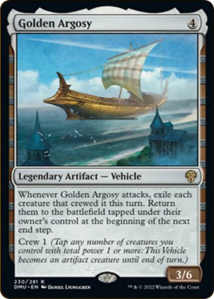 Golden Argosy 230 card from Dominaria United