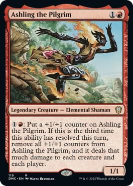Ashling the Pilgrim 119 card from Commander: Dominaria United