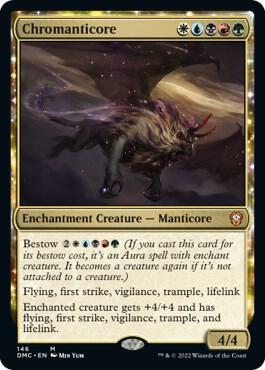 Chromanticore 146 card from Commander: Dominaria United