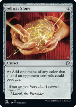 Fellwar Stone 182 card from Commander: Dominaria United