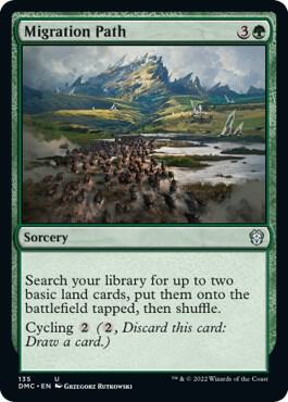 Migration Path 135 card from Commander: Dominaria United